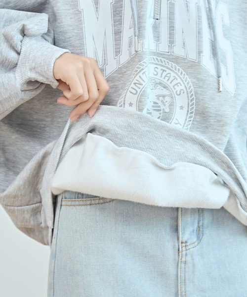 Lace Ladies（レースレディース） パーカー カレッジロゴ オーバー