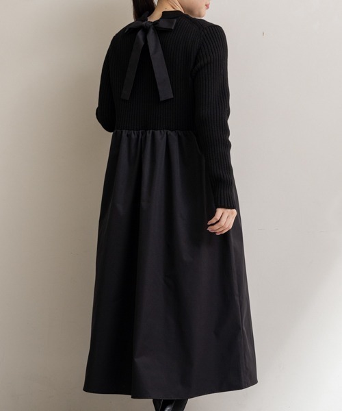 Sono ワンピース 「SONO/ソーノ」バックリボン ハイブリッド