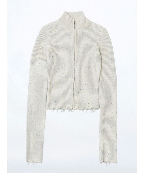 VEQUM ニット 「VEQUM」DAMAGE RIB KNIT レディース : ZOZOTOWN Yahoo 