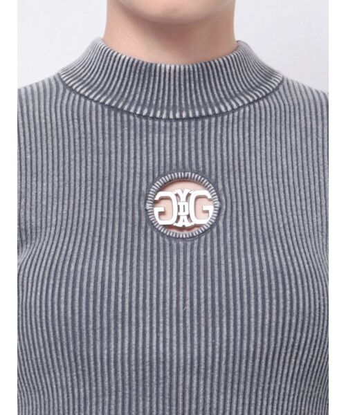 GYDA ワンピース SymmetryGYDA MOLD ブリーチニットワンピース