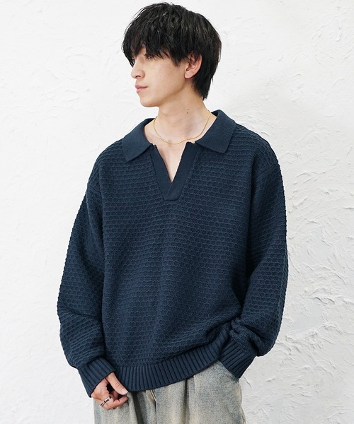 MinoriTY（マイノリティ） セーター ニット 「MinoriTY」立体ハニカム