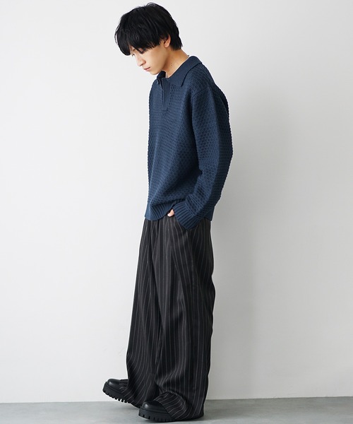 MinoriTY（マイノリティ） セーター ニット 「MinoriTY」立体ハニカム