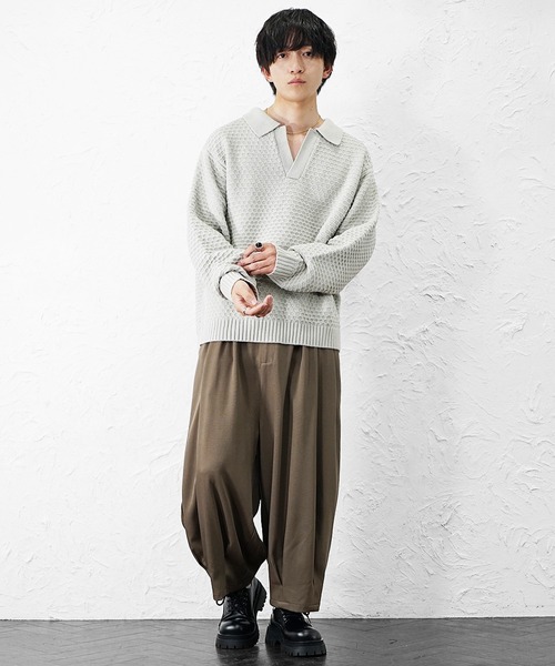 MinoriTY（マイノリティ） セーター ニット 「MinoriTY」立体ハニカム