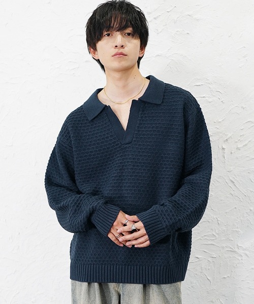 MinoriTY（マイノリティ） セーター ニット 「MinoriTY」立体ハニカム