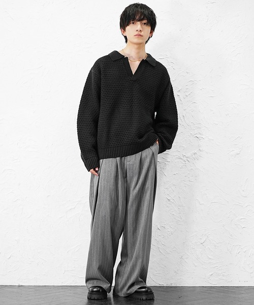 MinoriTY（マイノリティ） セーター ニット 「MinoriTY」立体ハニカム