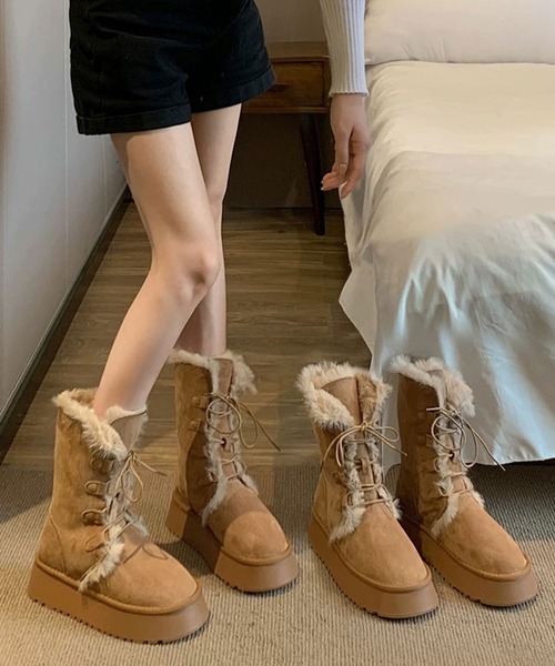 KOM（ドットコム） ブーツ A'GEM/9 × .kom「.KOM/ドットケーオーエム