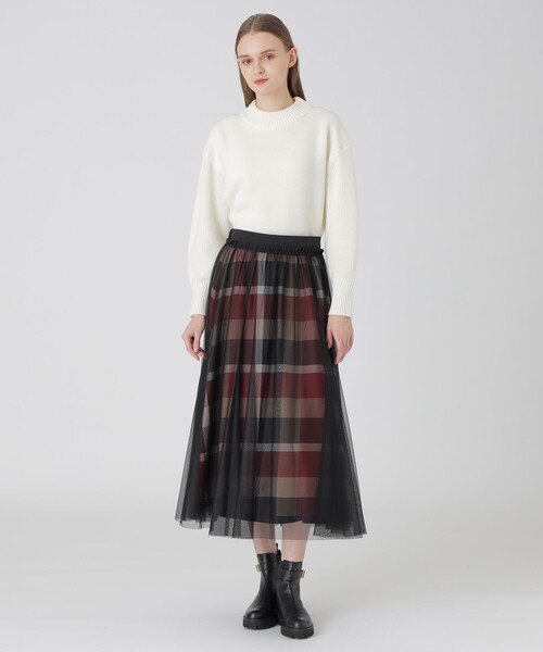 BLUE LABEL CRESTBRIDGE スカート 「一部店舗限定」クレスト