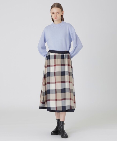 BLUE LABEL CRESTBRIDGE スカート 「一部店舗限定」クレスト