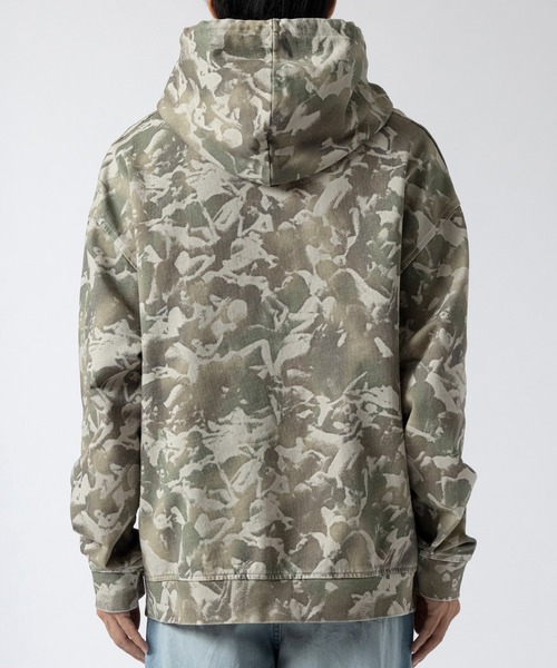 canne bollente カモフラージュパーカー S Carne Bollente パーカー 別注 Camo ZIP HOODY メンズ