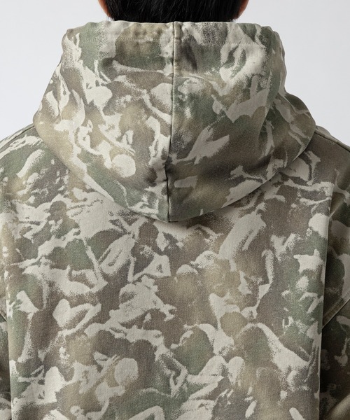 Carne Bollente パーカー 別注 Camo ZIP HOODY メンズ