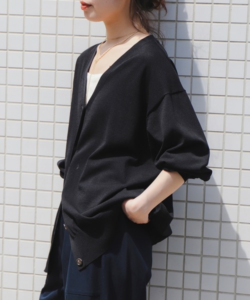 B：MING by BEAMS カーディガン 「冷房対策・日除け・手洗いOK