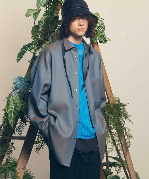 MAISON SPECIAL メンズ　シャツ MAISON SPECIAL（メゾンスペシャル） シャツ メンズ レディース