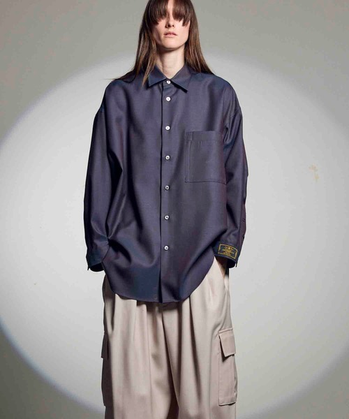 MAISON SPECIAL シャツ 「UNISEX」4 Colors Chambray Washable