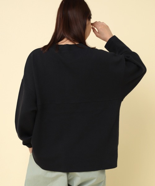tシャツ M2382 ワッフルポケットデザインプルオーバー レディース RNA-N tシャツ M2382 ワッフルポケットデザインプルオーバー