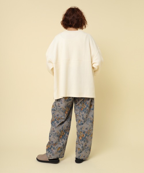 tシャツ M2382 ワッフルポケットデザインプルオーバー レディース RNA-N tシャツ M2382 ワッフルポケットデザインプルオーバー