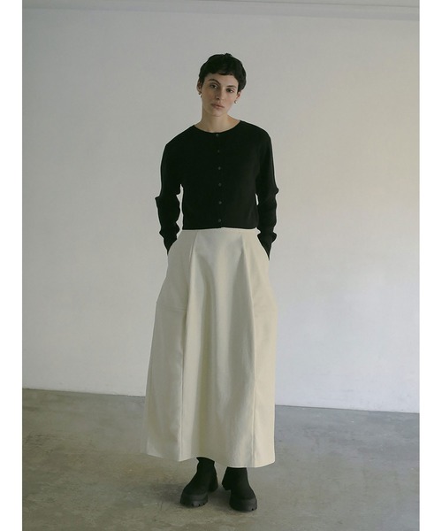 500Autumnstyling/ 新品未使用 コクーンスカート　白 HER. スカート コクーンスカート : ZOZOTOWN Yahoo!店 - 通販