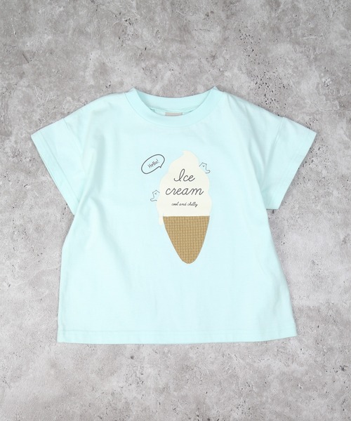 familiar Tシャツ 90サイズ アイスクリーム刺繍 Tシャツ｜ファミリア公式オンラインショップ | ファミリア公式サイト
