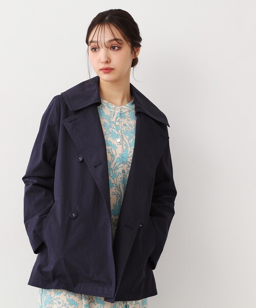 LAURA ASHLEY（ローラアシュレイ） ノーカラーコート コート 「襟
