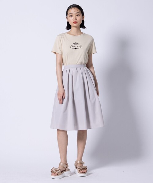 TOCCA（トッカ） tシャツ 半袖 HALLMARK FLOCKY LOGO TEE Tシャツ