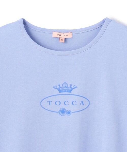TOCCA（トッカ） tシャツ 半袖 HALLMARK FLOCKY LOGO TEE Tシャツ
