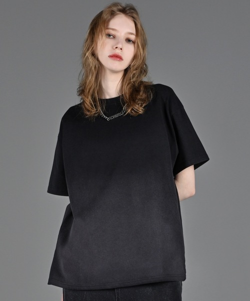 新品Pigment Dyed Relax Fit T-shirts black Pigment Dyed Relax Fit T-shirts (black) | OVY