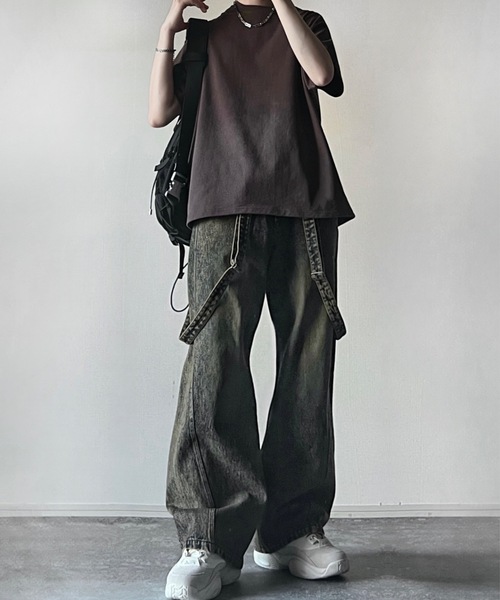 tシャツ vintage design gradation relax fit T shirt / ヴィンテージデザイングラデーションリラックスフィッ | ADRER | 17