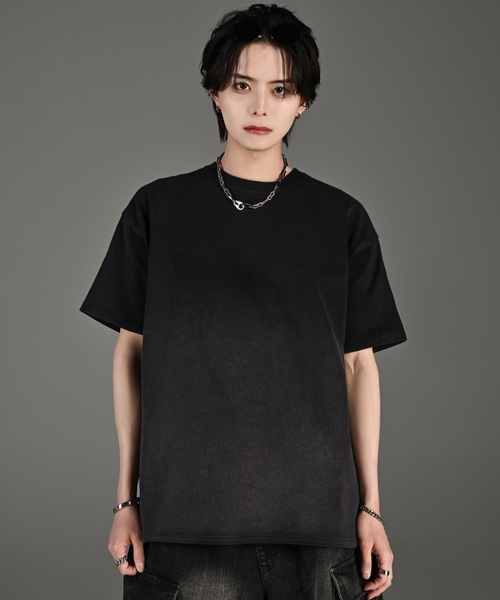 tシャツ vintage design gradation relax fit T shirt / ヴィンテージデザイングラデーションリラックスフィッ | ADRER | 10