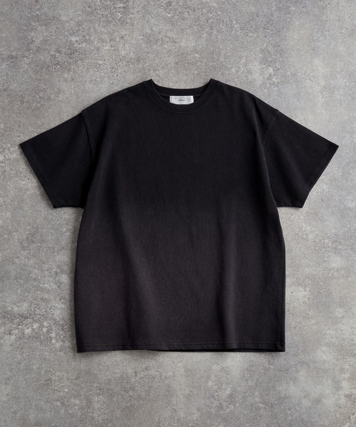 ADRER tシャツ vintage design gradation relax fit T shirt