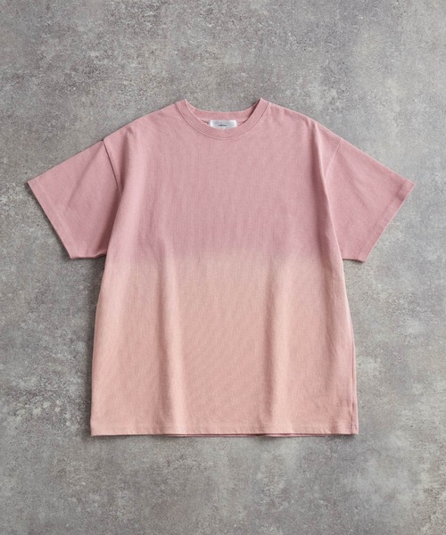 tシャツ vintage design gradation relax fit T shirt / ヴィンテージデザイングラデーションリラックスフィッ | ADRER | 18