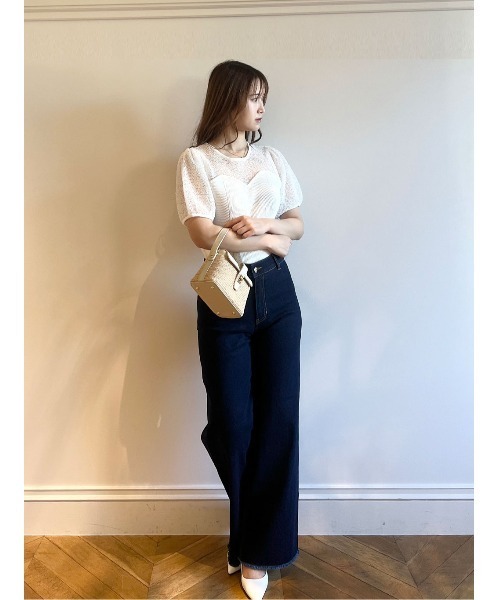 ニット セーター 「LOULOU WILLOUGHBY」カシミヤ混オフタートルプルオーバー レディース LOULOU WILLOUGHBY ニット セーター 「LOULOU WILLOUGHBY
