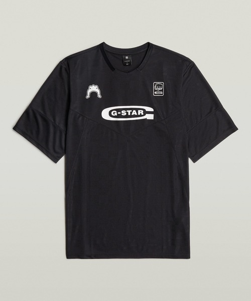 G-STAR RAW tシャツ FOOTBALL JERSEY T-SHIRT/フットボールゲーム
