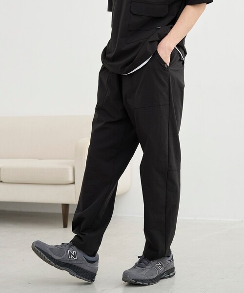 coen パンツ 「C.Mt」AIRCOメッシュストレッチテーパードパンツ