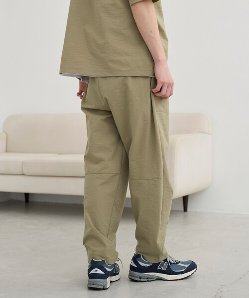 coen パンツ 「C.Mt」AIRCOメッシュストレッチテーパードパンツ
