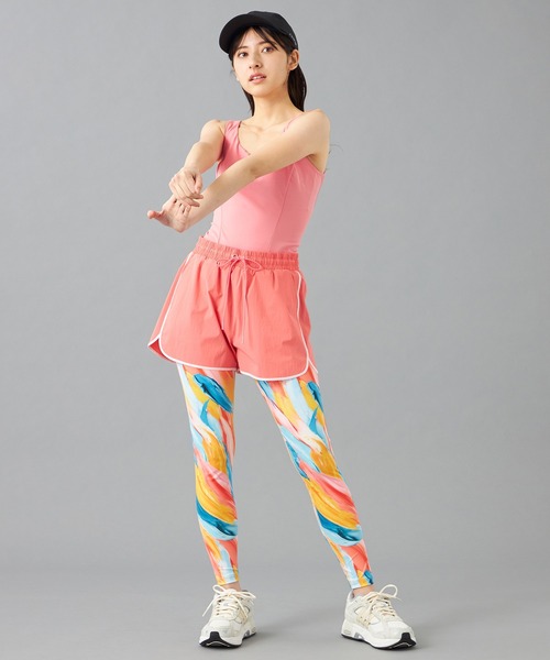 Chacott スウェットパンツ ジャージ ラインアクセントタフタ
