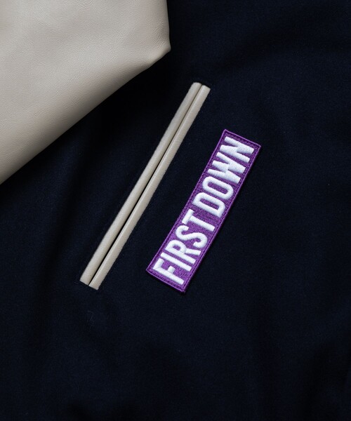 FREAK'S STORE（フリークスストア） スタジャン MEDIUM ネイビー