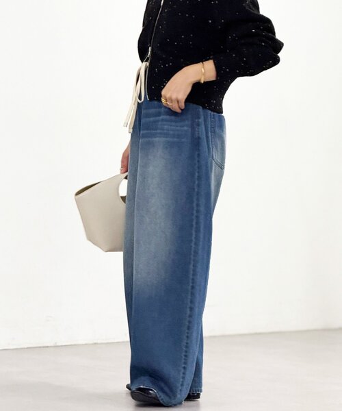 RIVE DROITE ジーンズ デニム デニムパンツ ドロストルーズ