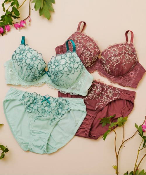 AMOSTYLE（アモスタイル） ブラジャー ショーツセット : ZOZOTOWN