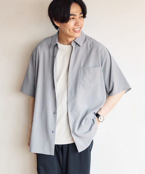 TTT MSW レギュラーカラーシャツ Mサイズ 日本製 GLOBAL WORK｜サラサマレギュラーカラーシャツ/116328 | Rakuten