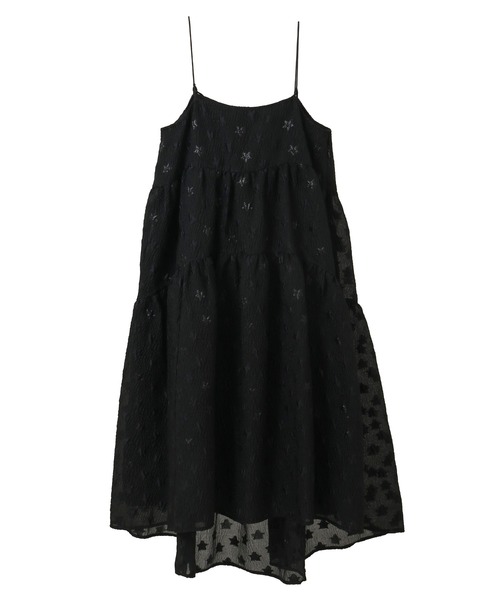 Candy Stripper ワンピース STAR JACQUARD SHEER ドレス : ZOZOTOWN