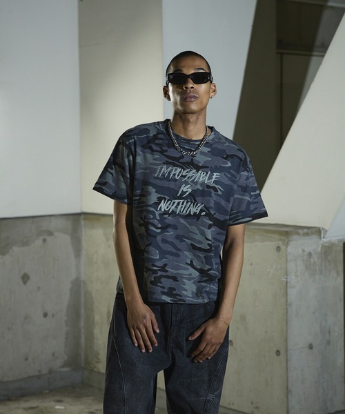 ANDER HUNK tシャツ Camouflage Short T-shirt / カモフラージュ