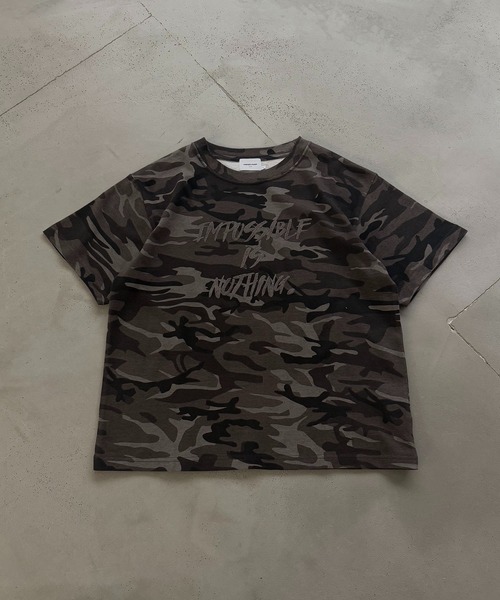 ANDER HUNK tシャツ Camouflage Short T-shirt / カモフラージュ