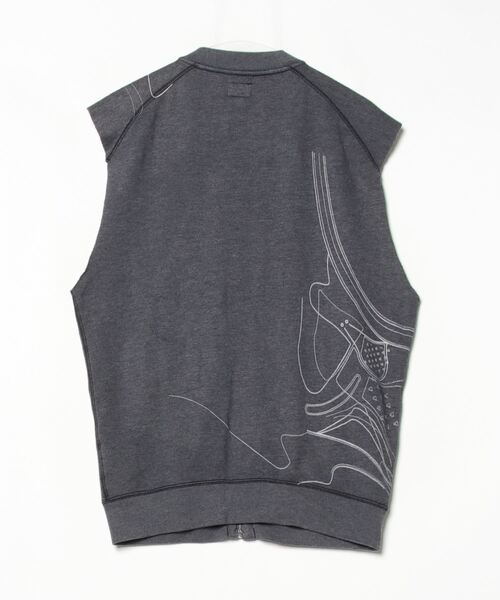 DIESEL グレー ジッパーベスト DIESEL 「DIESEL」 ベスト L グレー メンズ : ZOZOTOWN Yahoo!店