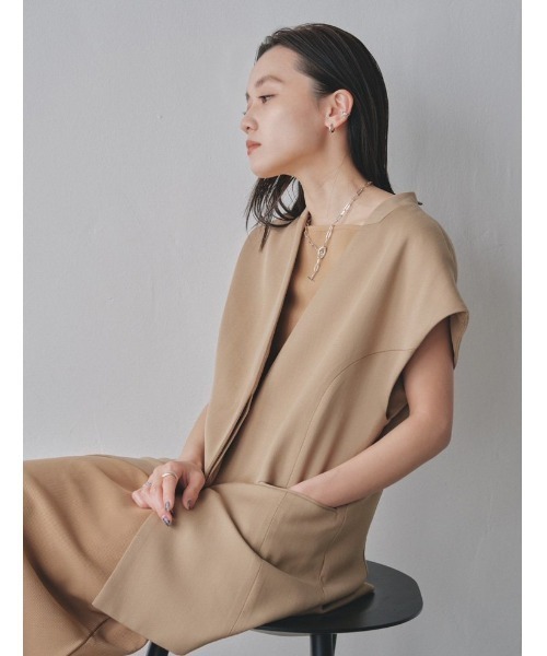 TODAYFUL ノースリーブ ベスト TODAYFUL 「TODAYFUL」 ベスト 36inch ブラック レディース