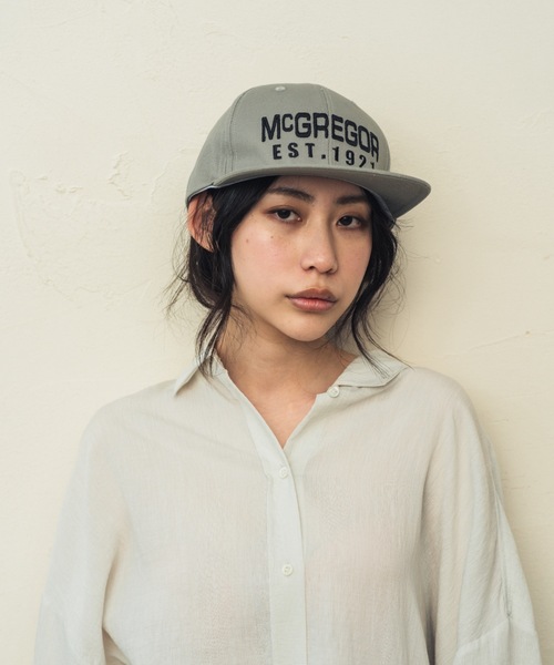 McGREGOR（マックレガー） キャップ 帽子 McGREGOR 3D Embroidery Flat