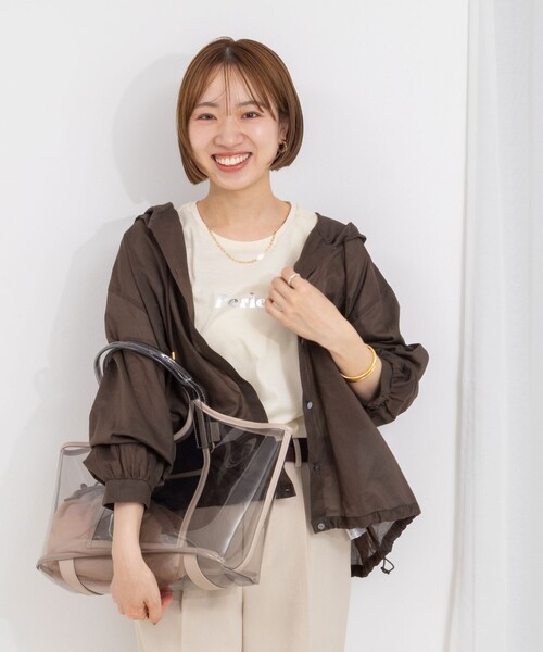NOLLEY'S ブラウス シャツ シアーフードシャツ レディース
