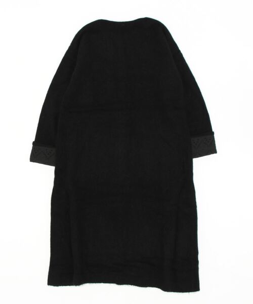 「TSUHARU by Samansa Mos2」 ニットコート フリ- ベージュ レディース_画像2