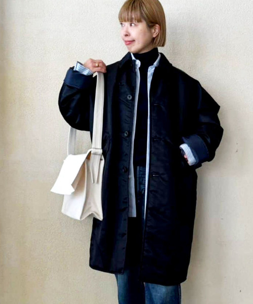 「JOURNAL STANDARD LUXE」 コート - ブラック レディース_画像7