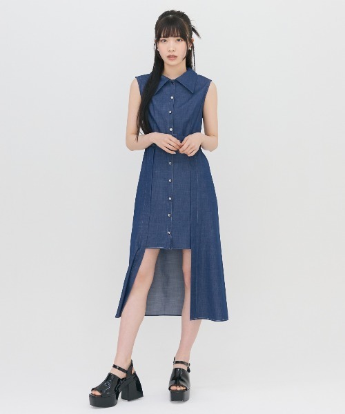 イレヘムシャツワンピース Randy REDYAZEL｜イレヘムシャツワンピース | Rakuten Fashion(楽天