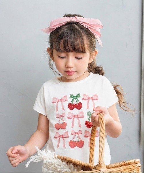 Rora(ローラ) tシャツ チェリーポップ T キッズ 子供服 女の子 Rora(ローラ) tシャツ チェリーポップ T キッズ 子供服 女の子