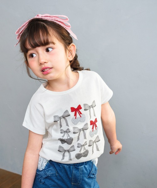 Rora（ローラ） tシャツ チェリーポップ T キッズ 子供服 女の子
